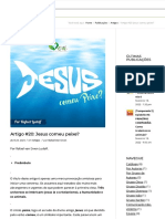 Artigo #20 - Jesus Comeu Peixe - MOVE