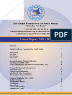 Excellence Foundation For South Sudan (EFSS) Impact Report For 2022