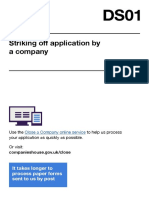 Companies House Dissolve