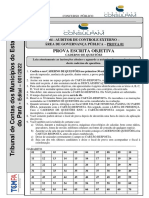 05 - 04. Auditor de Controle Externo - Area de Governança Publica - Prova 01