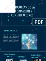 Tecnologías de La Información y Comunicaciones