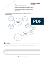 Panorama Das Classes Gramaticais Aula 2 PDF