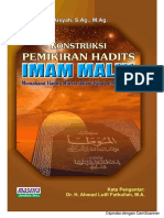 Konstruksi Pemikiran Hadits Imam Malik-Buku Lisfa PDF