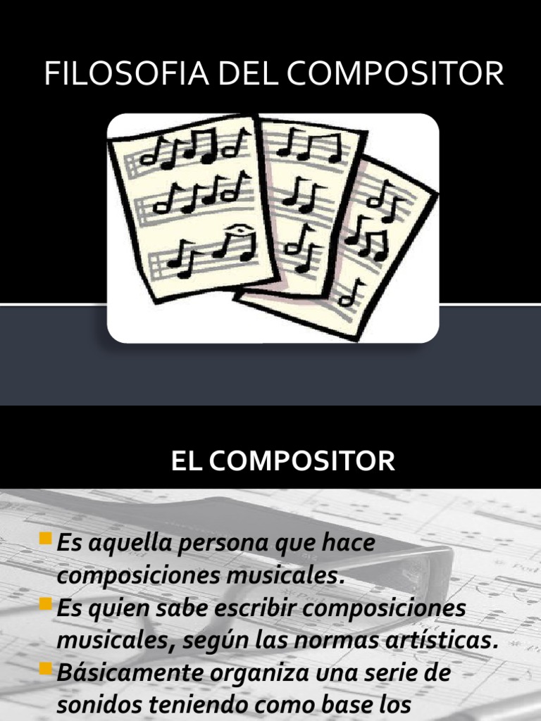 Filosofía y Rol del Compositor Musical | PDF