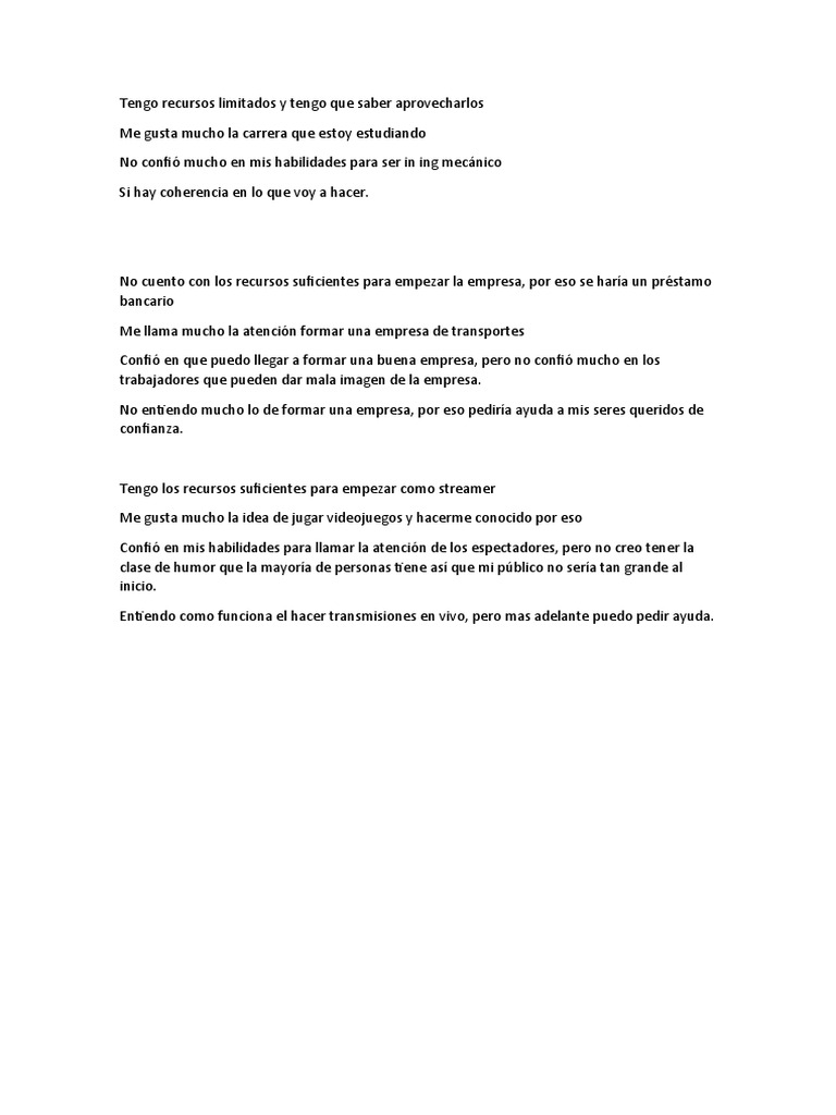 Guion para Ppts Final | PDF | Crecimiento personal y profesional | Negocios