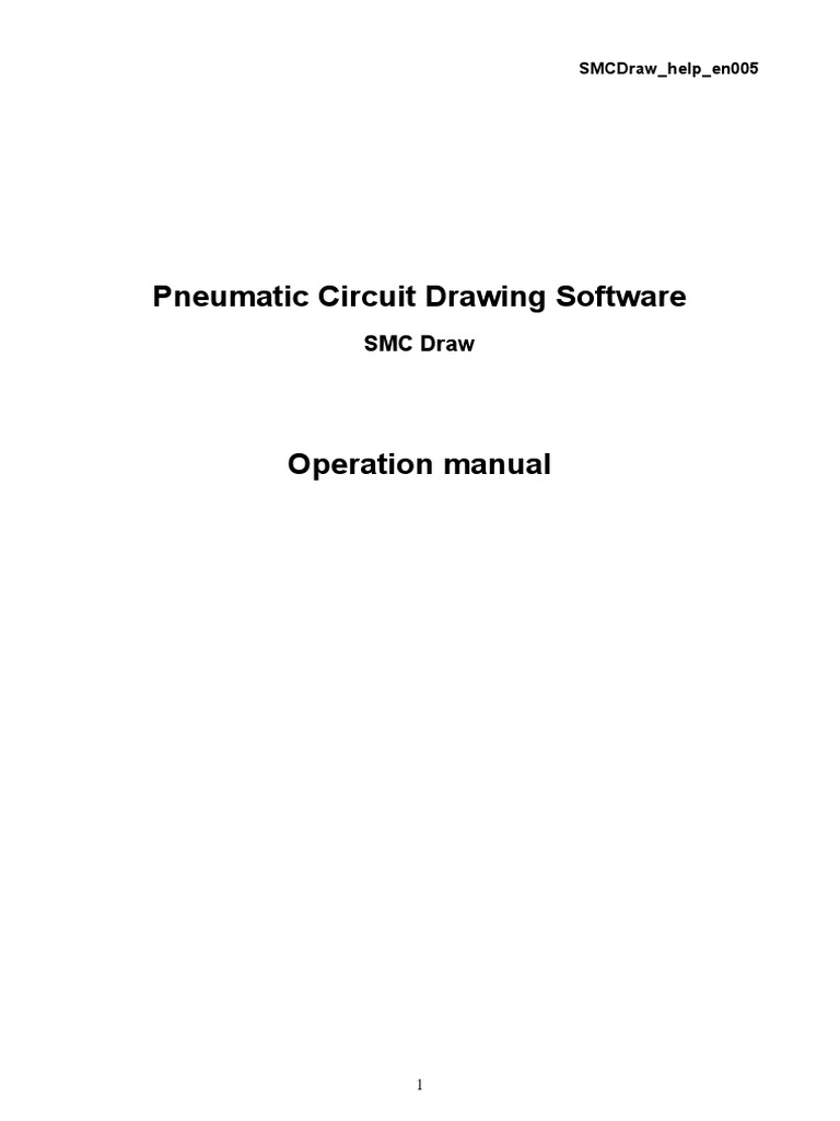 SMC Draw: Pneumatic Circuit Manual | PDF | Icon (Computing) | Computing