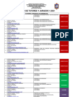 Banco de Tutores Jurados Teg 1-2021-1