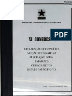 Partido Africano Da Independência de Cabo Verde. XI Congresso. Declaração de Princípios. Moção de Estratégia. Resolução Geral.... (Coll.) (Z-Library)