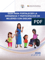 Fortalecimiento en Dirigencia y Participacion de Mujeres Con Discapacidad