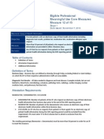 Eligible Professional Meaningful Use Core Measures Measure 12 of 15