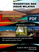 Definisi Wilayah Dan Unsur Wilayah