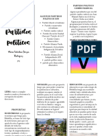 Partidos Políticos Plegable