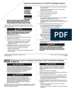 Manual de Instrucciones Reemplazo de Sensores Detector Multigas ALTAIR 4X - ES