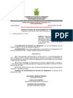 SEFAZ - AM - Decreto 20.686 - 1999 RICMS - AM - Regulamento Do ICMS AM