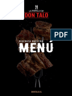 Carta Parrilla Don Talo BAQUEDANO 23