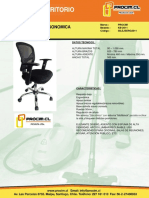 Silla Ejecutiva Ergonomica KB-2011-0