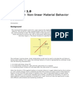 Lesson 10-Non-Linear Material Behavior: Dr. Layer 1.0