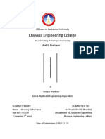 Linear Algebra in Engineering Applications