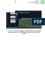 TOPODRONE Post Processing Manual 1.0