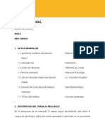 Informe Mensual - Agosto