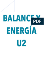 Balance y Energía U2-2 2