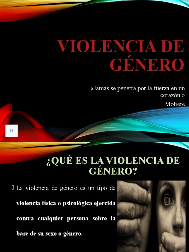 Violencia de Género Completa.. | PDF | La violencia contra las mujeres ...