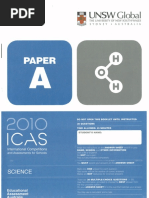 ICAS Maths D 2011 With Answers | PDF