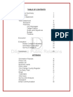 Table of Contents