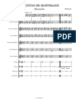 Cuentos de Hoffmann-Partitura y Partes