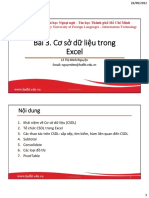 Bai 3. Co So Du Lieu Trong Excel