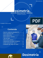 Alejandra Borges - Dosimetría y Efectos de Rayos X - Radiología