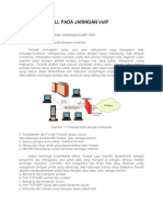 FUNGSI FIREWALL PADA JARINGAN VoIP