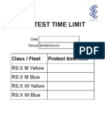 8-Protest Time Limits Bravo