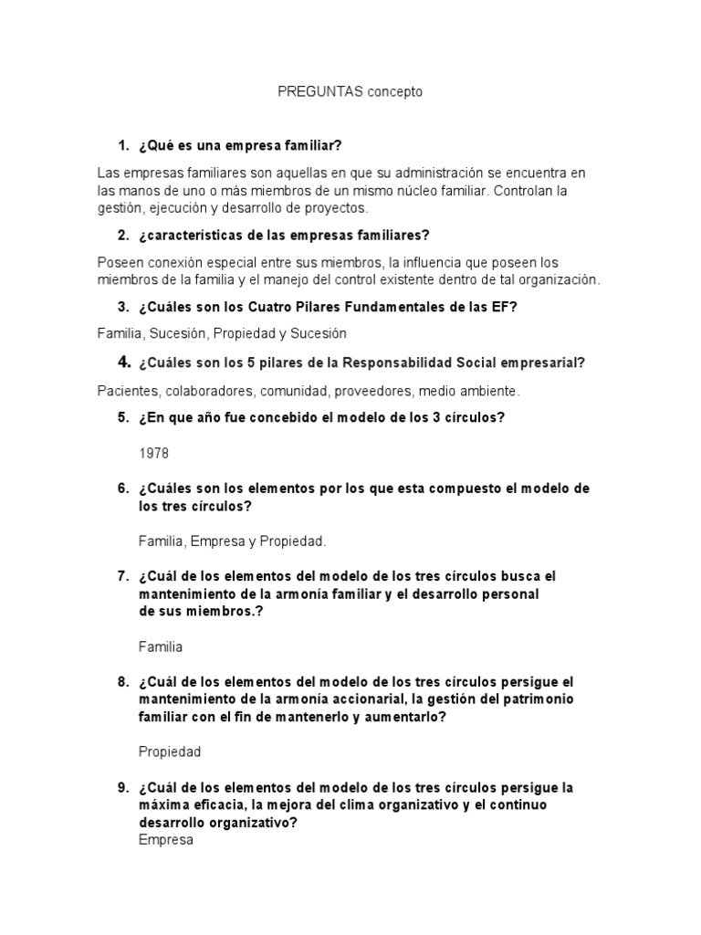 Empresas Familiares: Claves y Modelos | PDF | Business | Familia