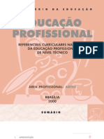 is Curriculares Para o Ensino de Profissional de Artes