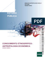 Guía de Estudio Pública: Conocimiento Etnográfico: Antropología Económica