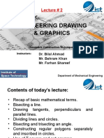 Lecture 2 - Eng. Drawing - Geometric Construction Techniques