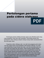 Pertolongan Pertama Pada Cidera Olahraga