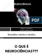 Introdução Neuroanatomofisiologia Unidade 1-Encontro 1