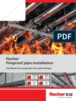 Fireproof Pipe Installation