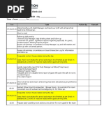 MOD Report Template for Hotels | PDF