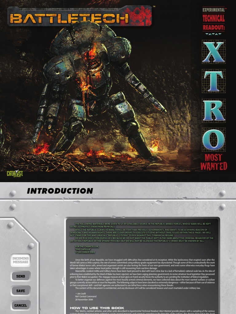コンピュータ・IT Battletech Intelligence Operations Battletech Intelligence Operations