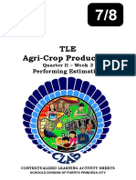 TLE Agri Crop Production 78 - q2 - CLAS3 - Performing Estimation - v4 - RO QA Liezl Arosio