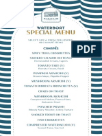 WB Special Menu Citi