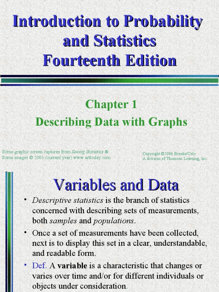 Chapter 01 describing data with graphs pdf