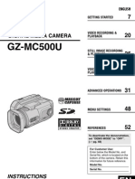 JVC GZ Mc500