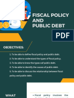 Fiscal Policy Public Debt Final