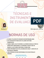 Técnicas e Instrumento de Evaluación (1)