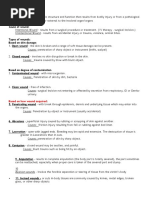 Sterile Field and Wound Dressing Guide | PDF | Wound | Medicine