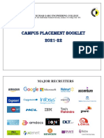 Placement Booklet 2022